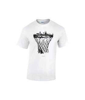 cologne skyline basketball shirt weiß - bballurtown